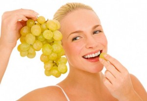 отслабване с грозде