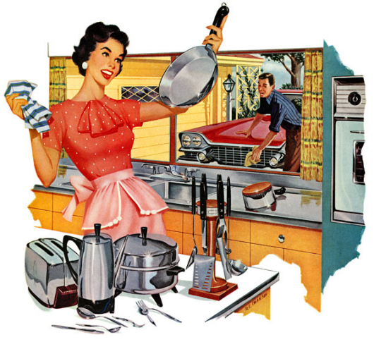 отслабване с домакинска работа